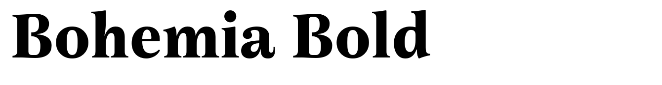 Bohemia Bold